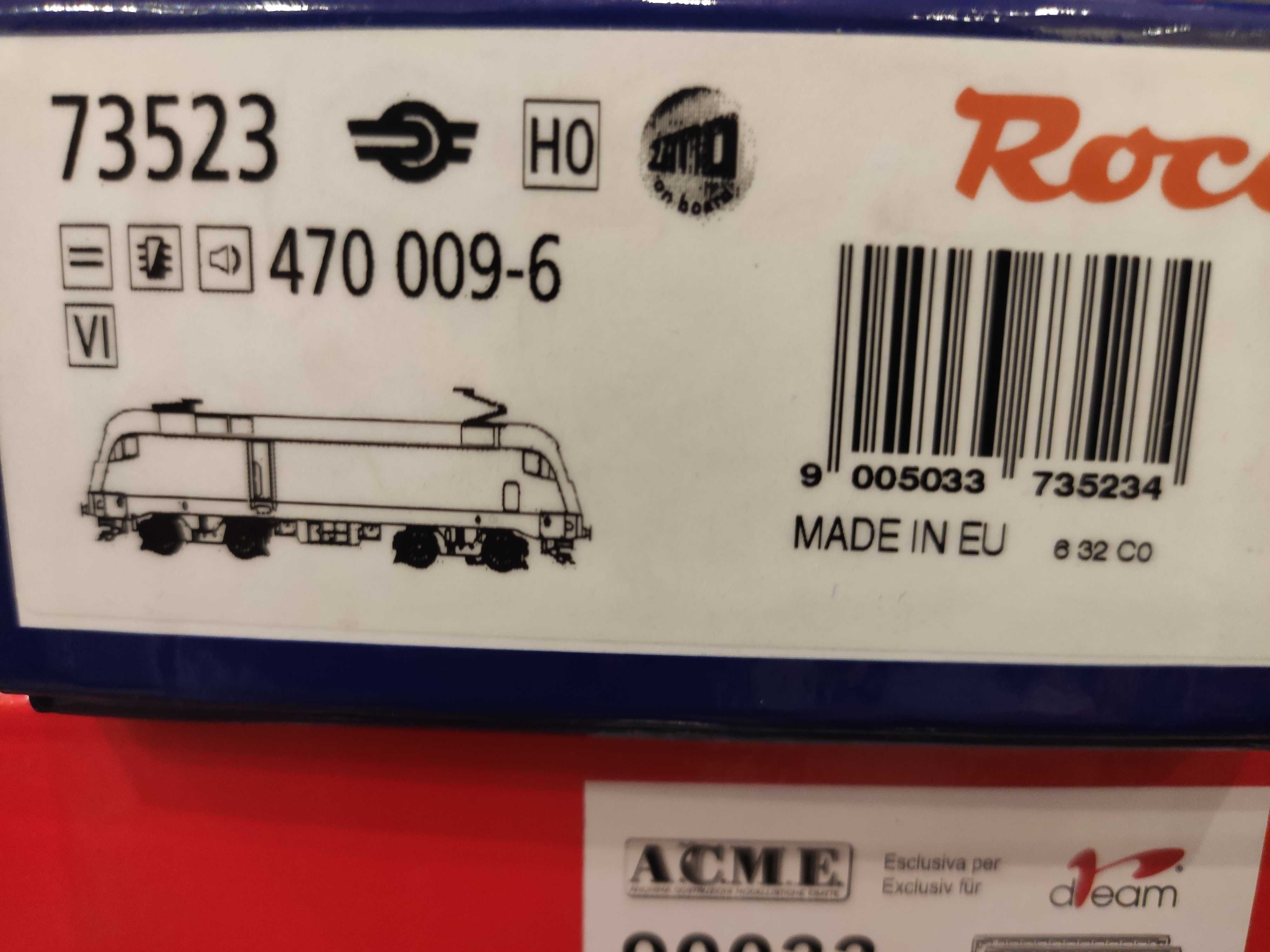 Roco 73523 lokomotywa 470 MAV h0 dźwięk pkp