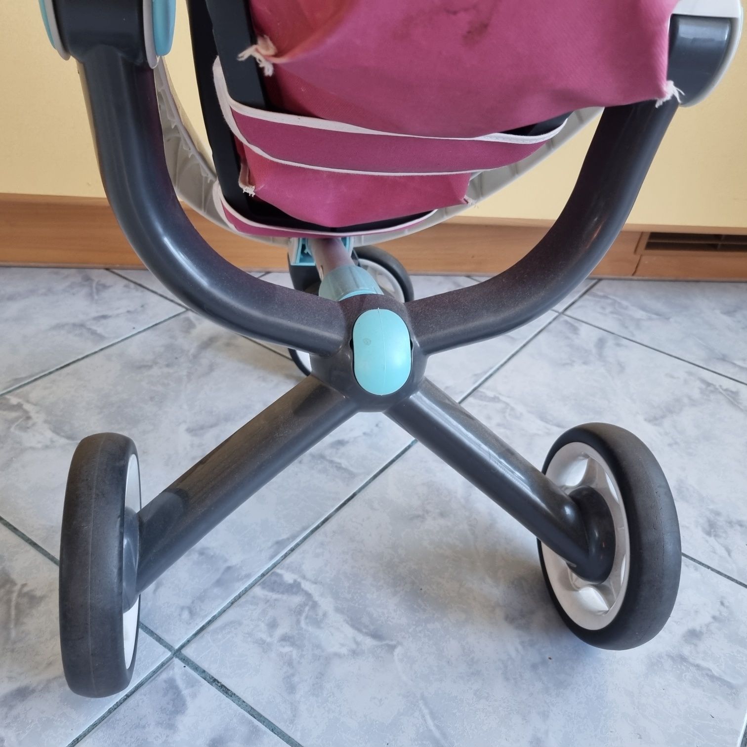 Wózek smoby na dwie lalki