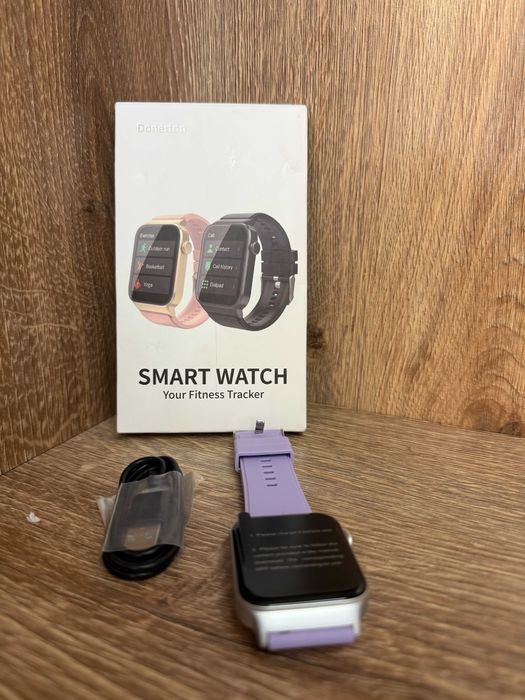 SmartWatch Your Fitness Tracker model T50S  - Jak Nowy Kolor Fioletowy