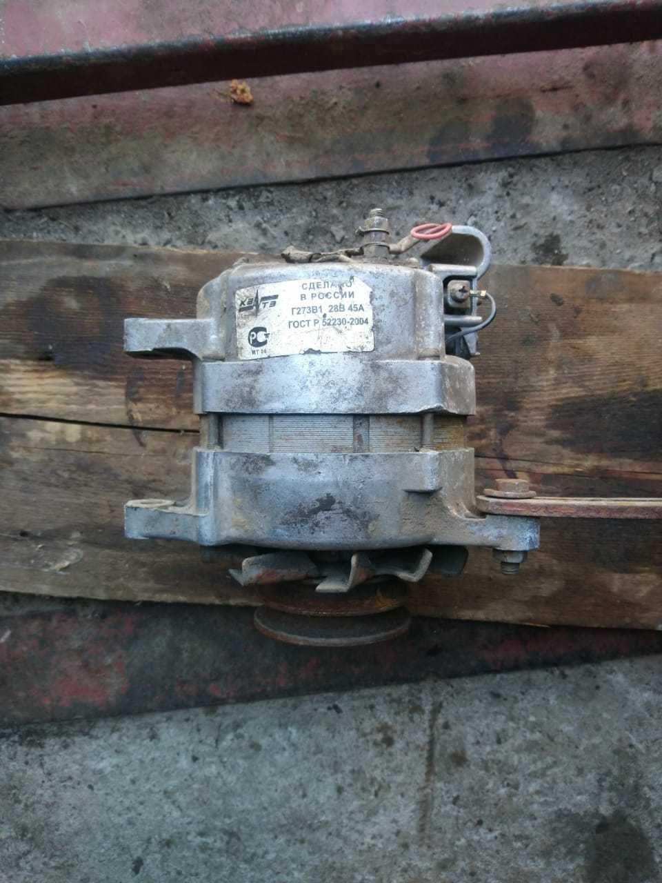 Генератор 28V, 14V 1000W на двигатель СМД, ЯМЗ