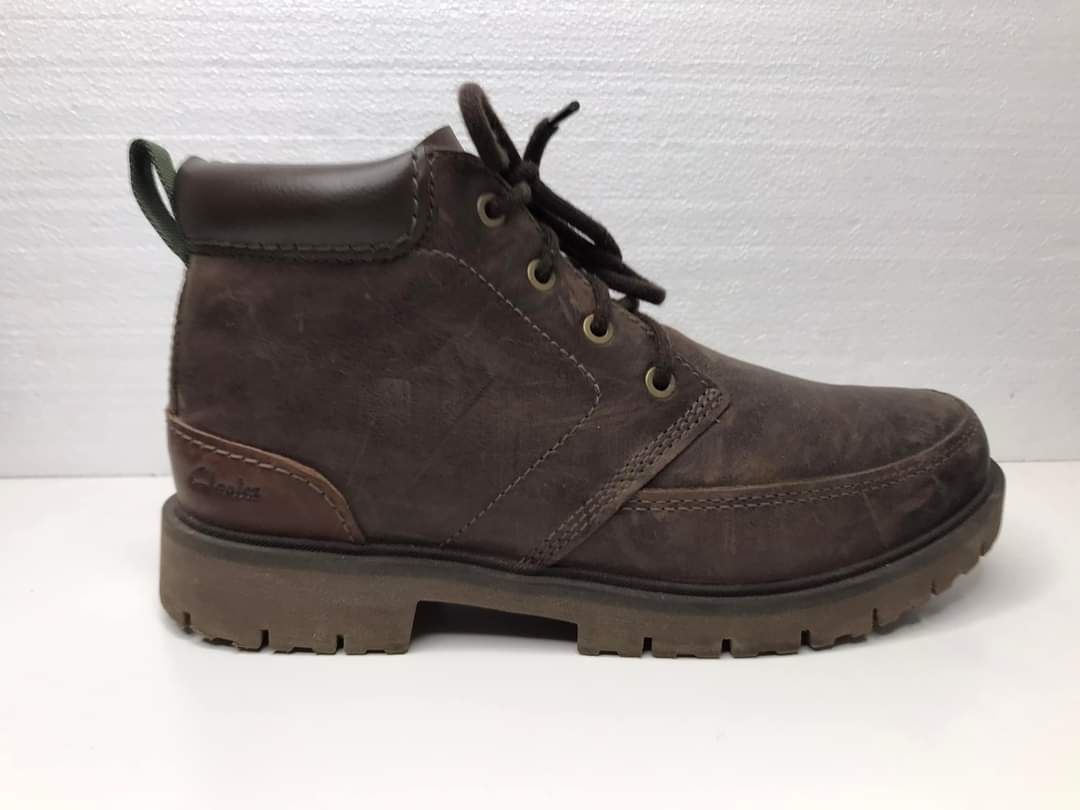 Męskie trapery skórzane ocieplane Clarks Rozmiar 42