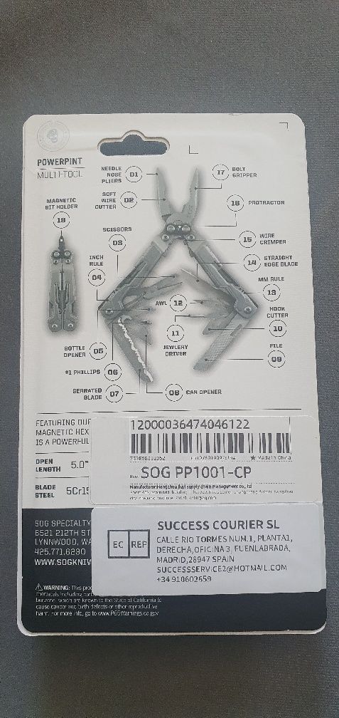 Sog Powerpint multitool