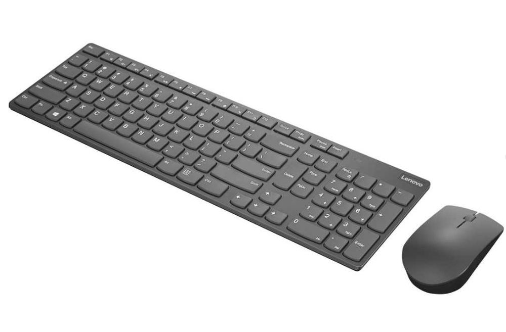 Lenovo Professional Ultraslim Wireless Combo Keyboard and Mouse