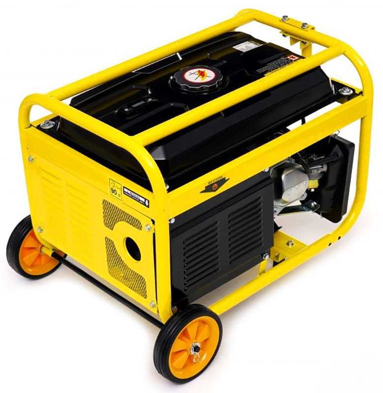 KRAFT&DELE Agregat 7km Generator Prądu 3800w 230v/50hz Jednofaz KD125
