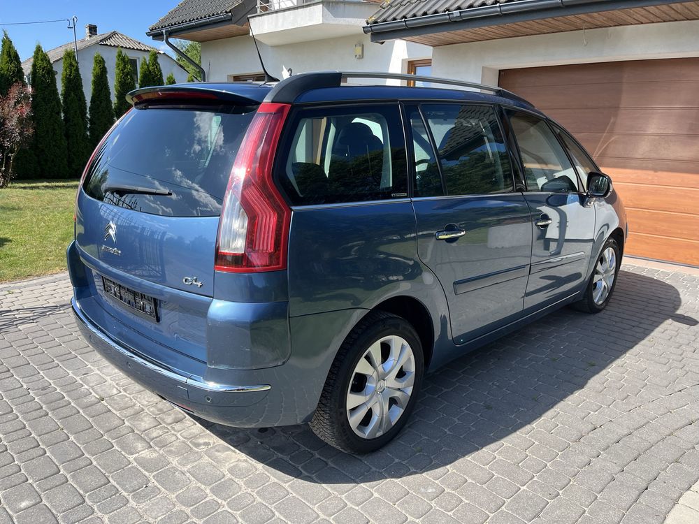 Citroen C4 Grand Picasso/2.0 Hdi/Pełny AUTOMAT/Exclusive/gotowy do rej