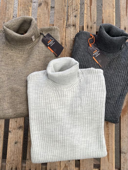 Гольф Чоловічий гольф Водолазка Однотонний гольф