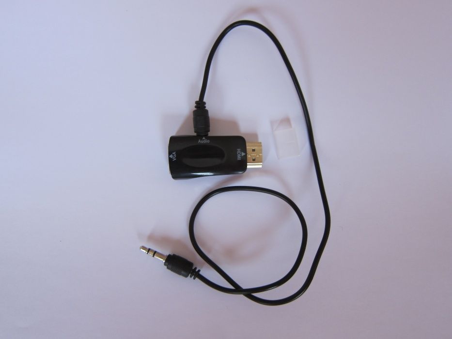 Переходник HDMI -> VGA со звуком эмулятор монитора PS T2 Xbox т2