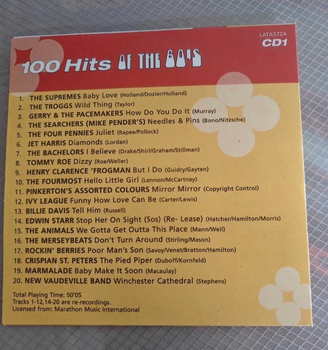 100 hits of the 60,s