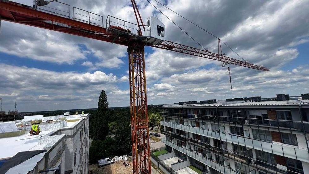 Żuraw wieżowy Peiner SK 76 górnoobrotowy