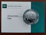 Srebrna moneta 20 zł Żubr 2013 NBP