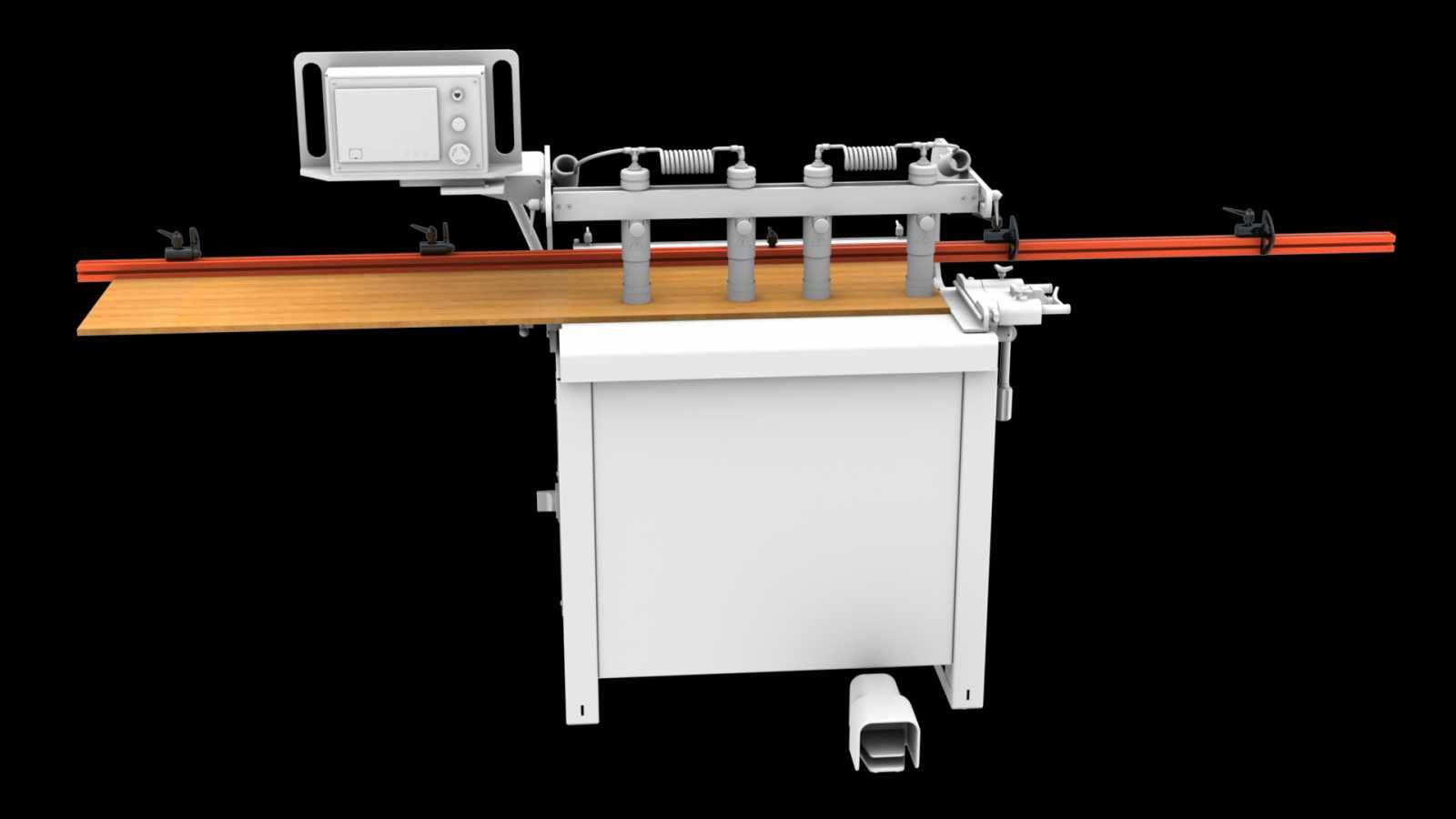 Wiertarka wielowrzecionowa wielowrzecionówka w automacie CNC 21 wrzeci