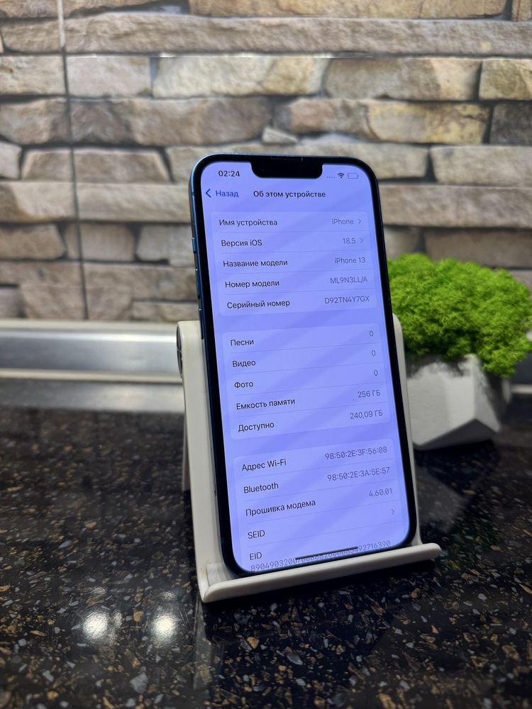 iPhone 13 256gb Neverlock АКБ 80 айфон
