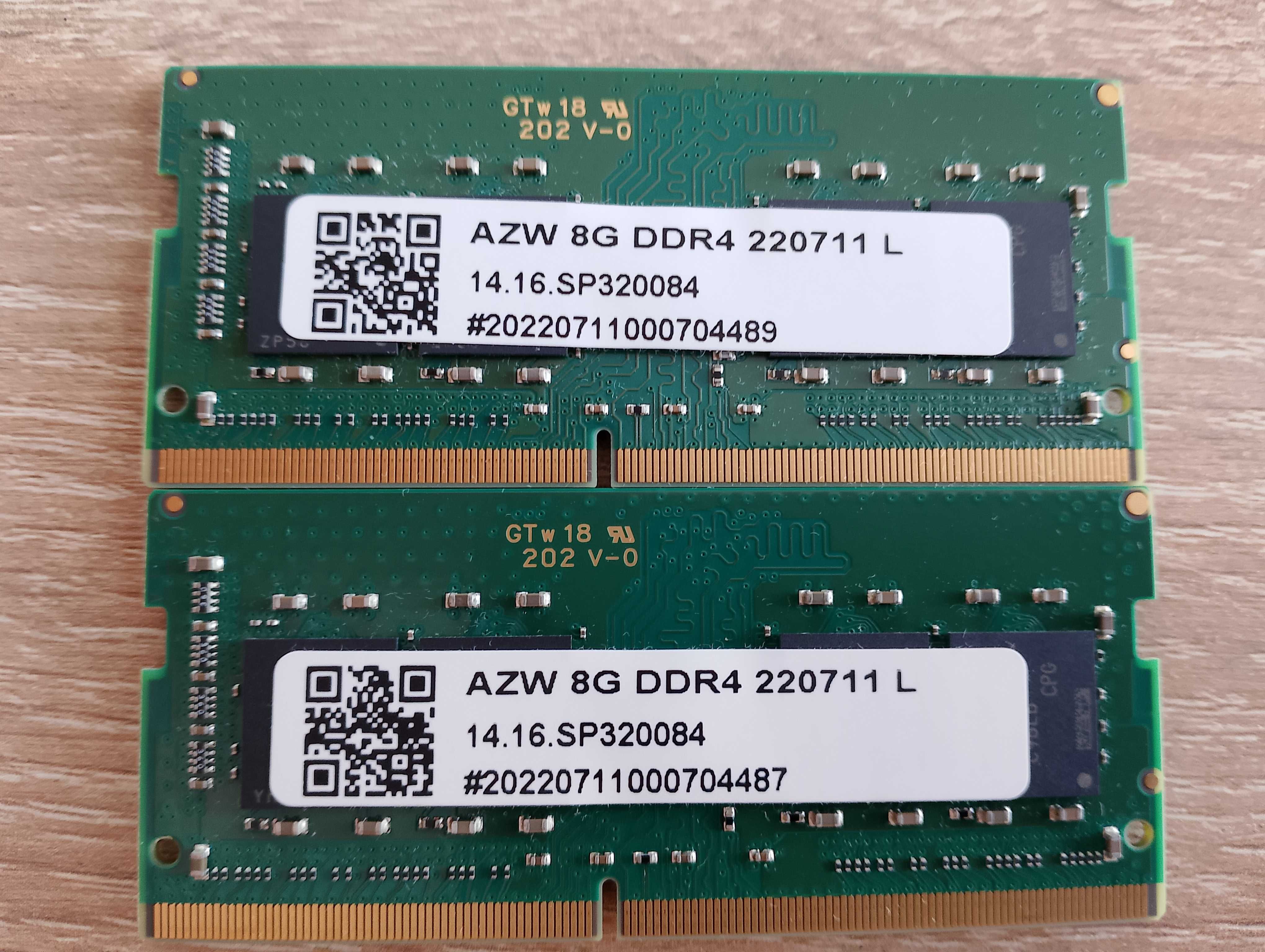 Pamięć ram sodim ddr4 2x8gb 3200mhz crucial laptop