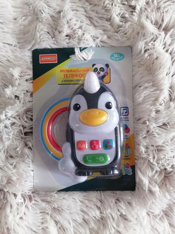 Музичний телефон пінгвін
