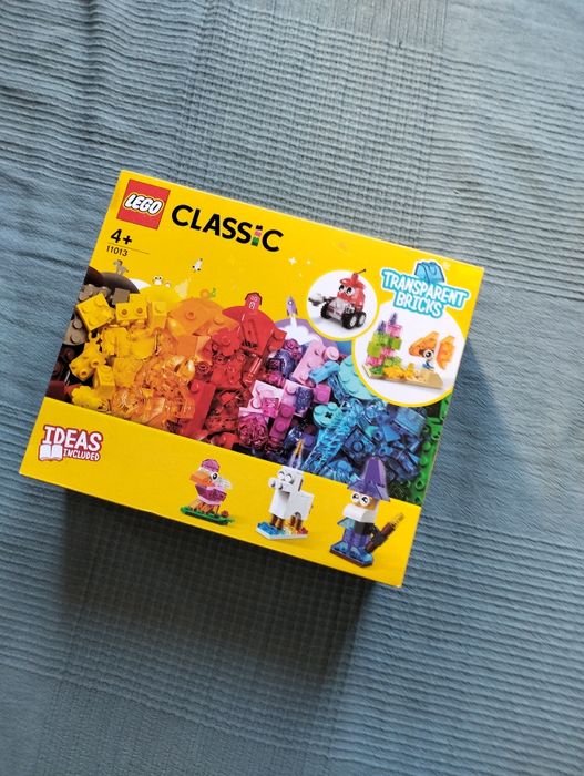 LEGO 11013 classic kreatywne przezroczyste