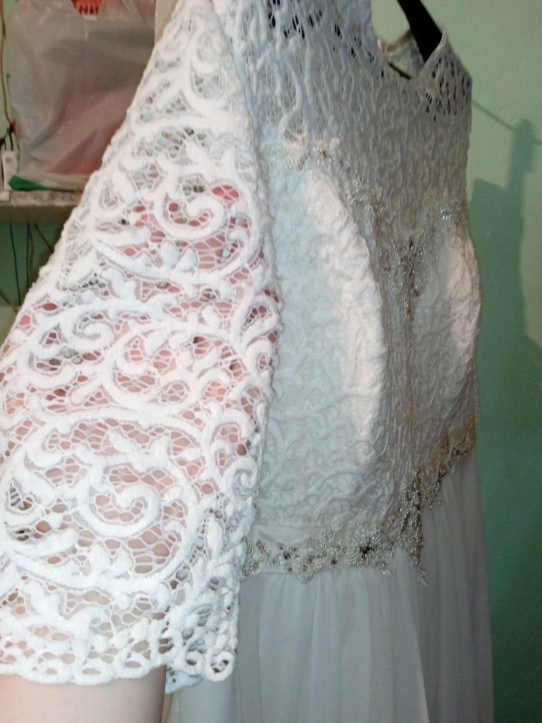 Свадебное платье. размер 60