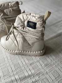 Buty emu Australia włoskie Italy kremowe pikowane śniegowce ugg 36