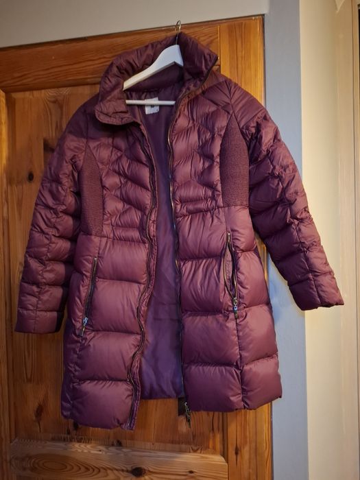 Puchowa kurtka pikowana