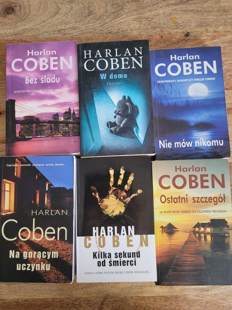 Kryminały Harlan Coben zestaw
