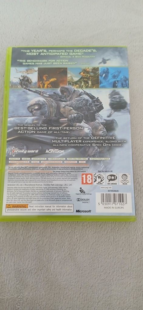 Call of Duty " Modern Warfare 2 Xbox