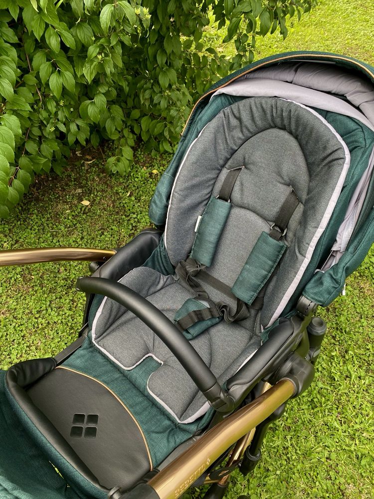 Bebetto Bresso Premium Class wózek 2w1/3w1/4w1
