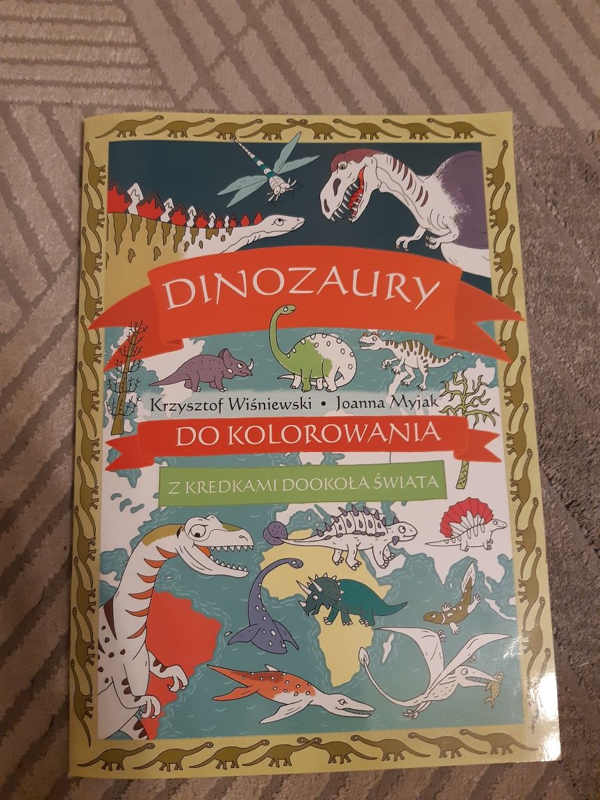 Nowa Kolorowanka Dinozaury