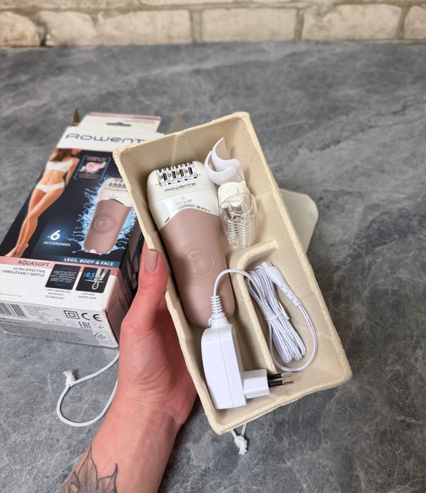 Епілятор ROWENTA Aquasoft WET & DRY