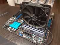 Płyta główna z i7-3770, 16,0 GB RAM, komplet, sprawny