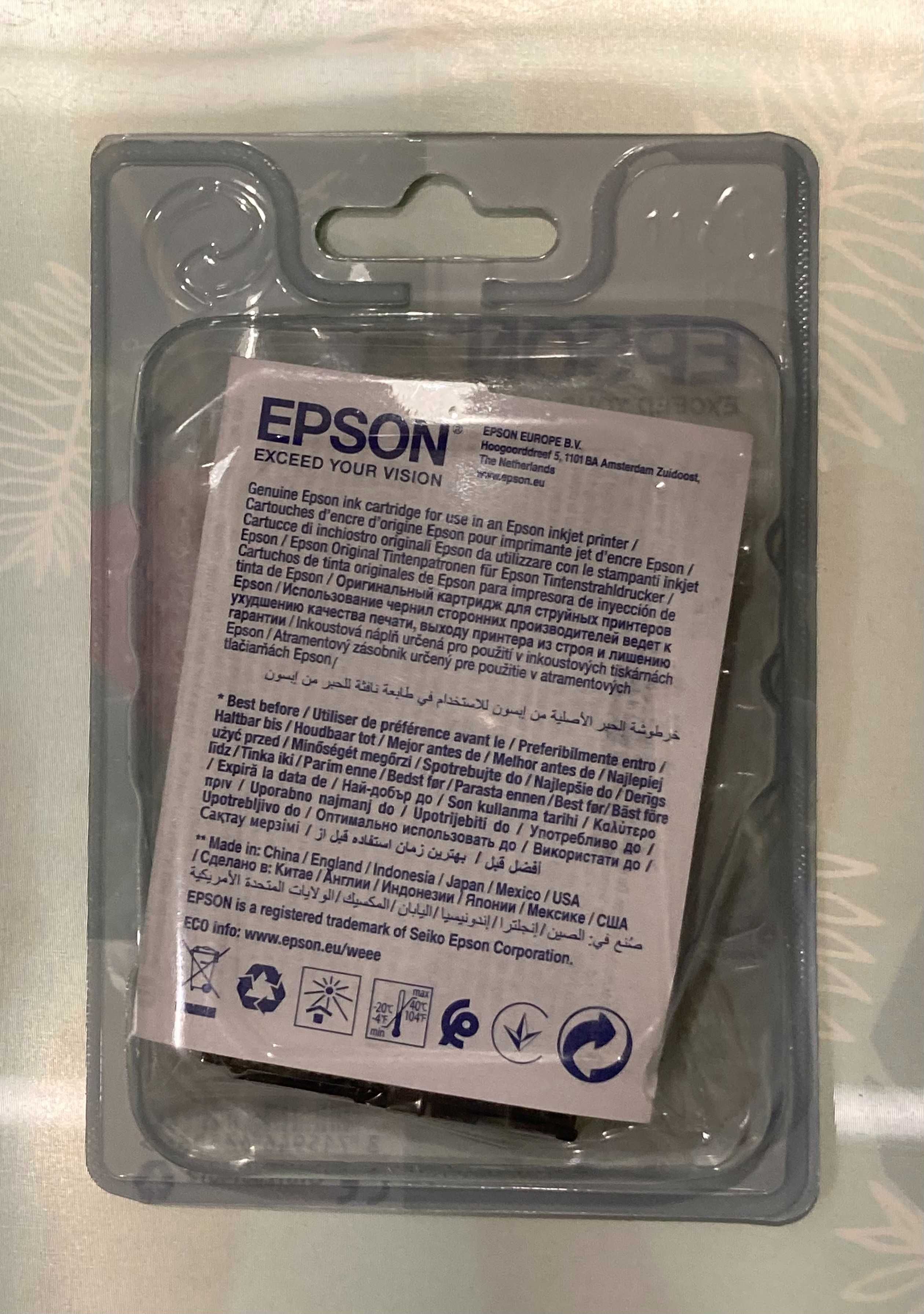 Картридж Epson 29 Strawberry black Чорний Новий