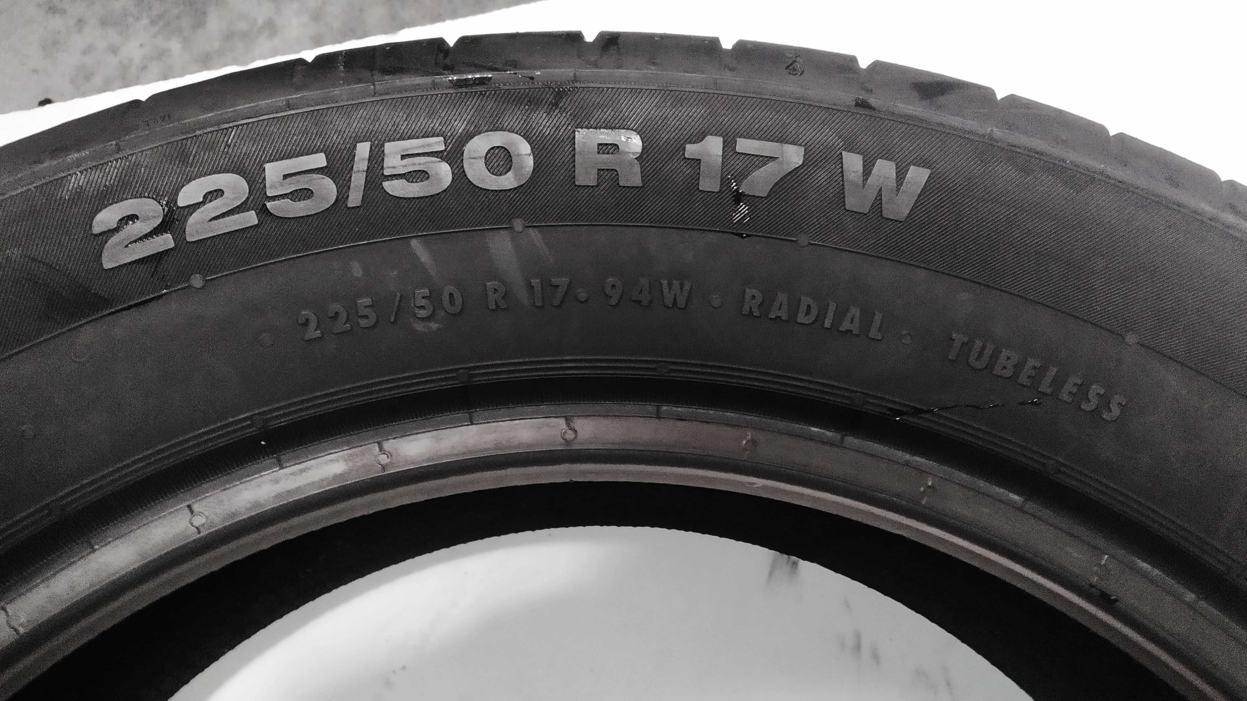 Opona letnia 225/50R17 Continental ContiSportContact 5 7,5mm