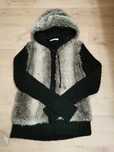 Sweter z futerkiem roz. M