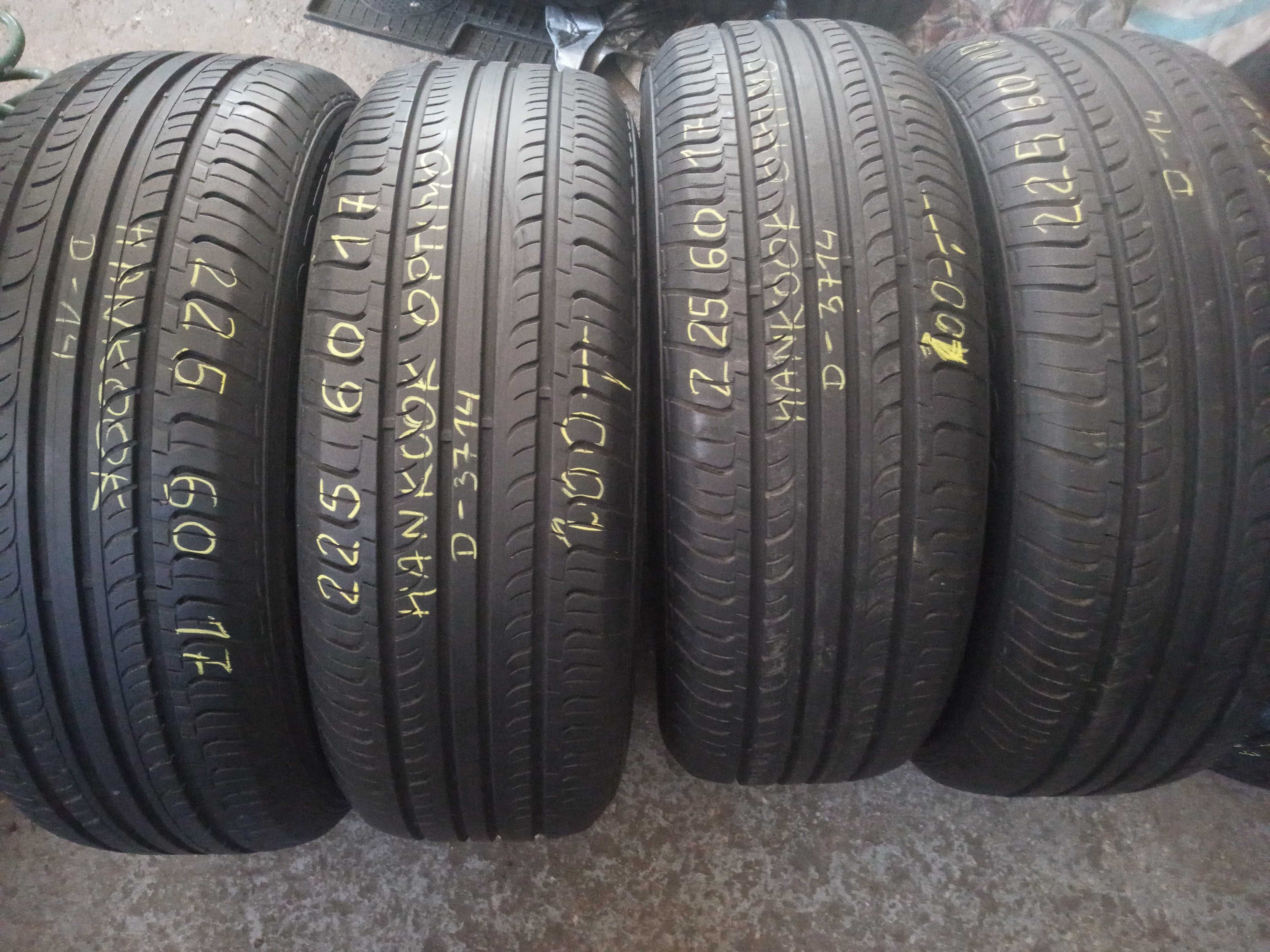 Opony letnie 225/60/17 Hankook