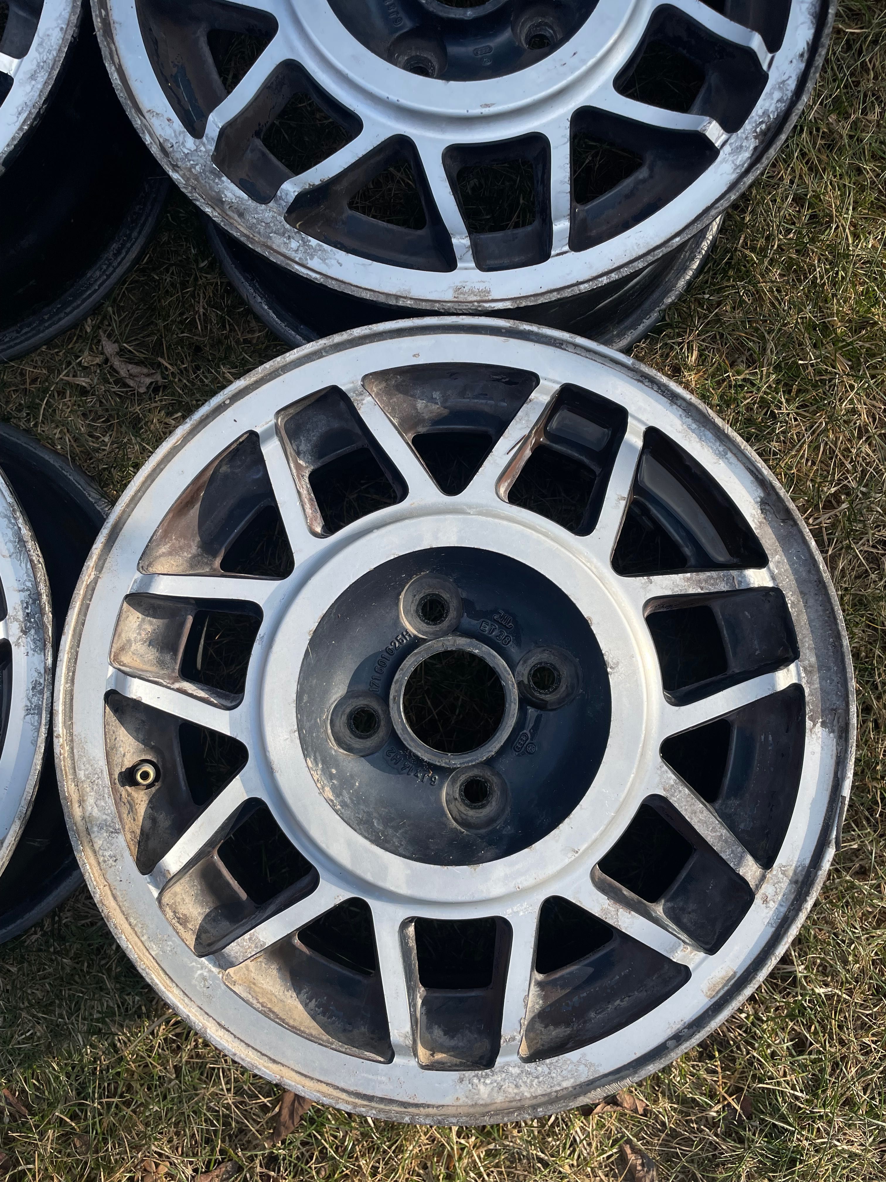 Felgi Snowflake VW Golf MK1 14”