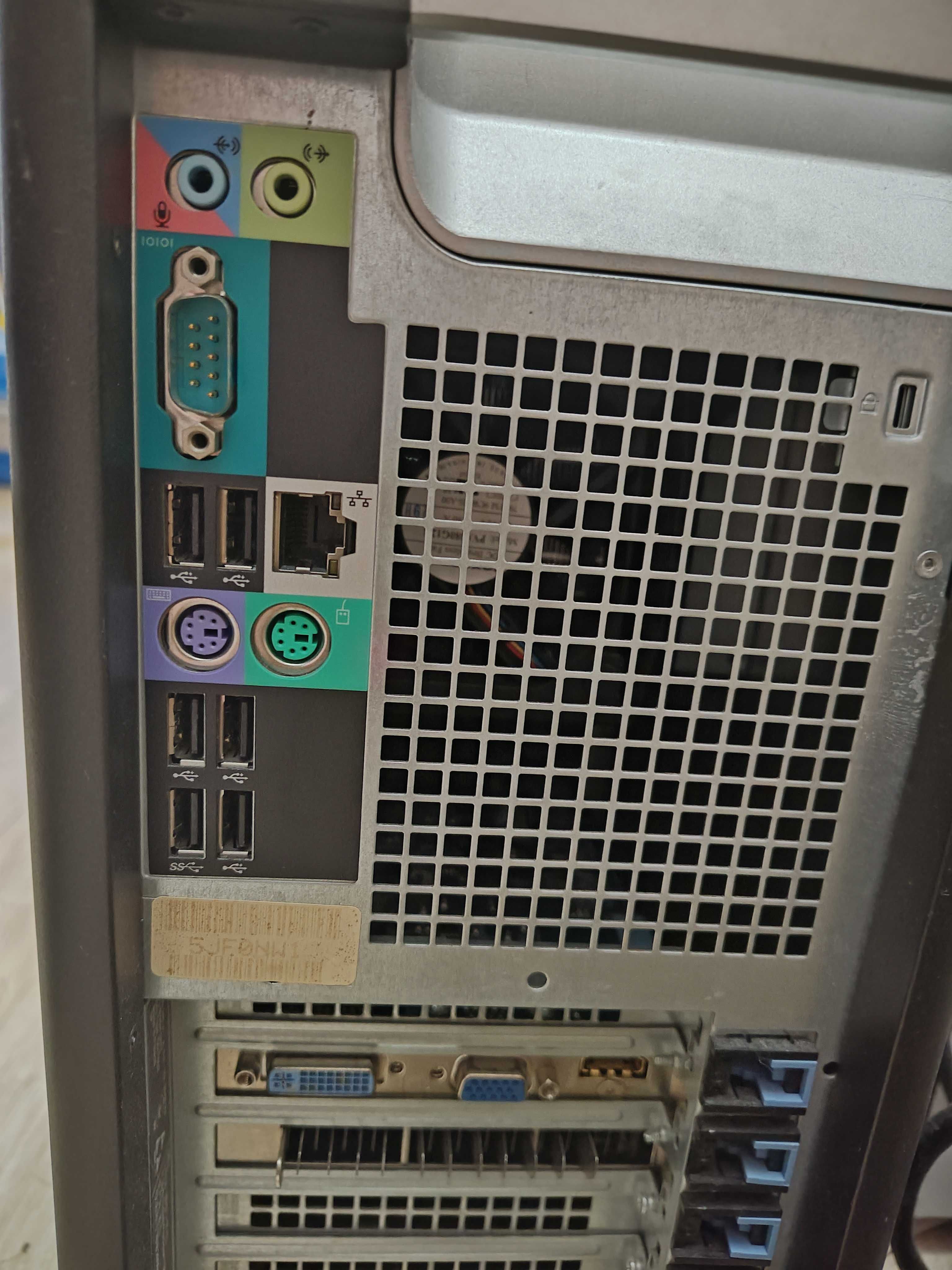Dell T3600 Intel, 16GB ram, SSD GeForce Windows 10 Pro sprawny HDMI