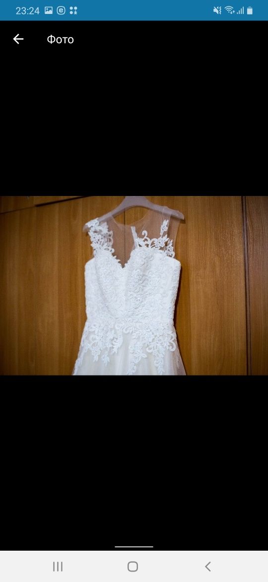 Продам свадебное платье 100$