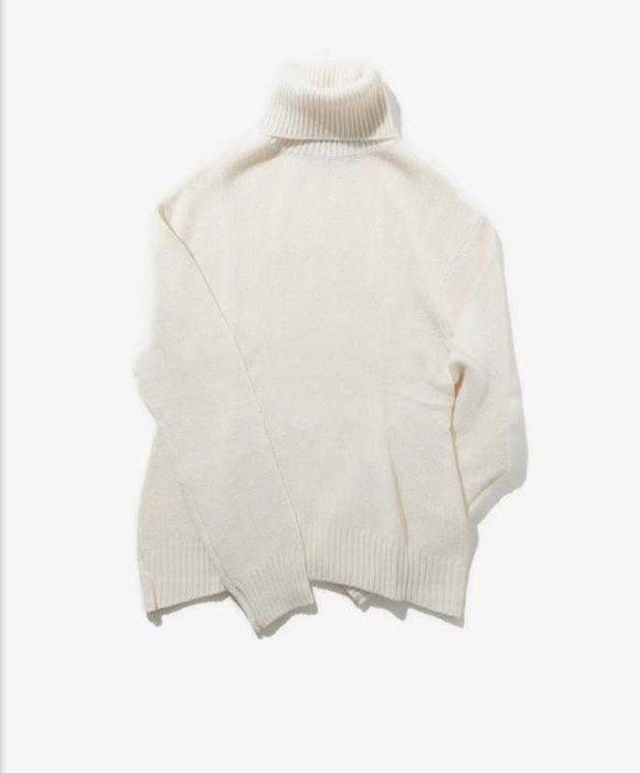 Кашемировый тонкий бадлон гольф оверсайз на размер S-M