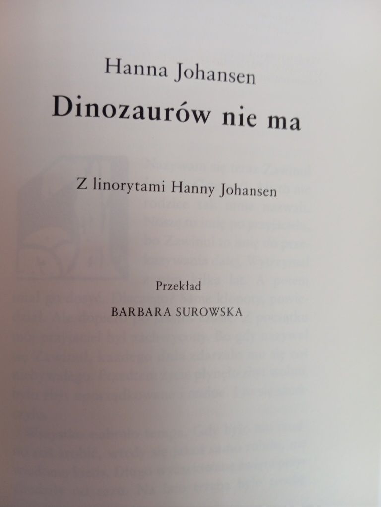 Dinozaurów nie ma - Hanna Johansen
