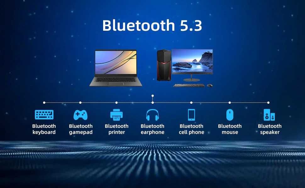Адаптер WiFi Intel AX210 NGW 2.4/5/6GHz Wi-Fi 6E модуль 5 Version