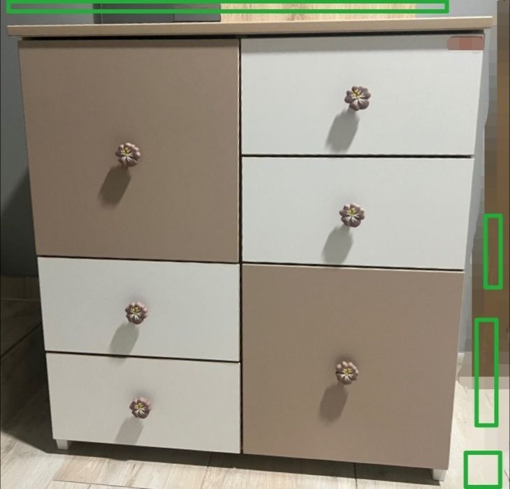 Komoda Hemnes Ikea 6 szuflad, komoda Lorelli