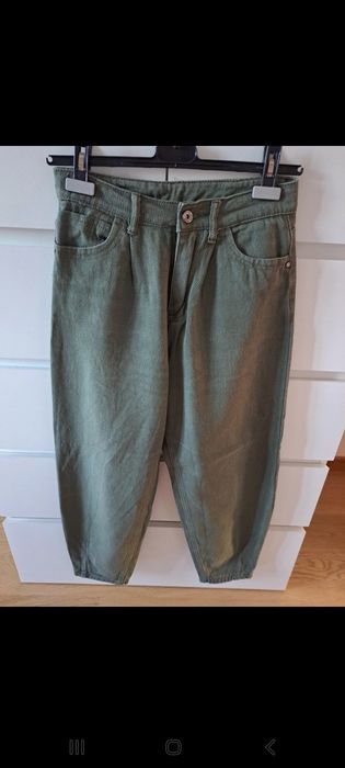 Calças verdes 36