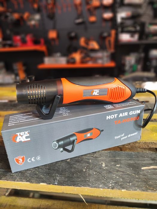 Пистолет горячего воздуха ТехАС ТА-HG500/фен промышленный/500с/гар3год