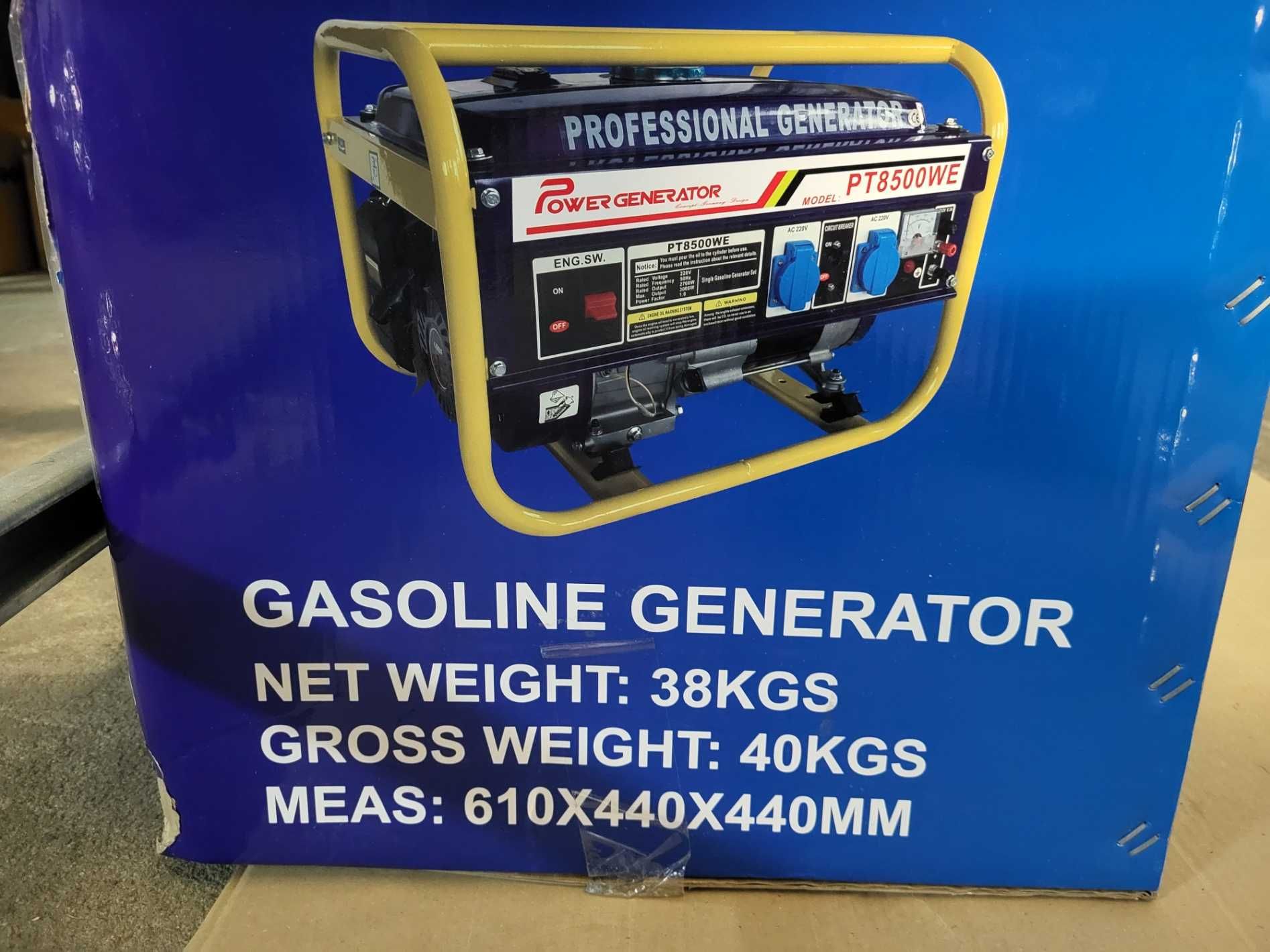 Generator agregat nowy Model: PT8500WE
