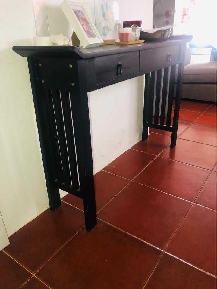 Aparador estilo oriental preto