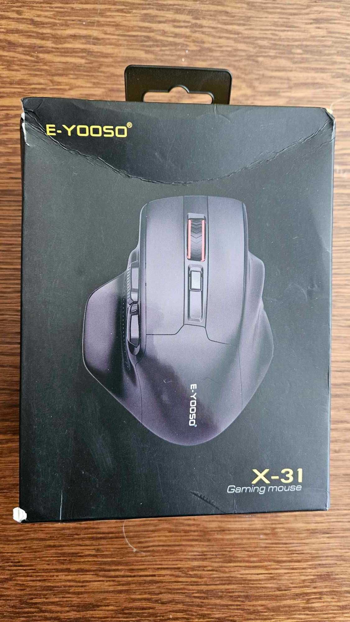Mysz bezprzewodowa, mysz do gier, mysz gamingowa E-Yooso E-31