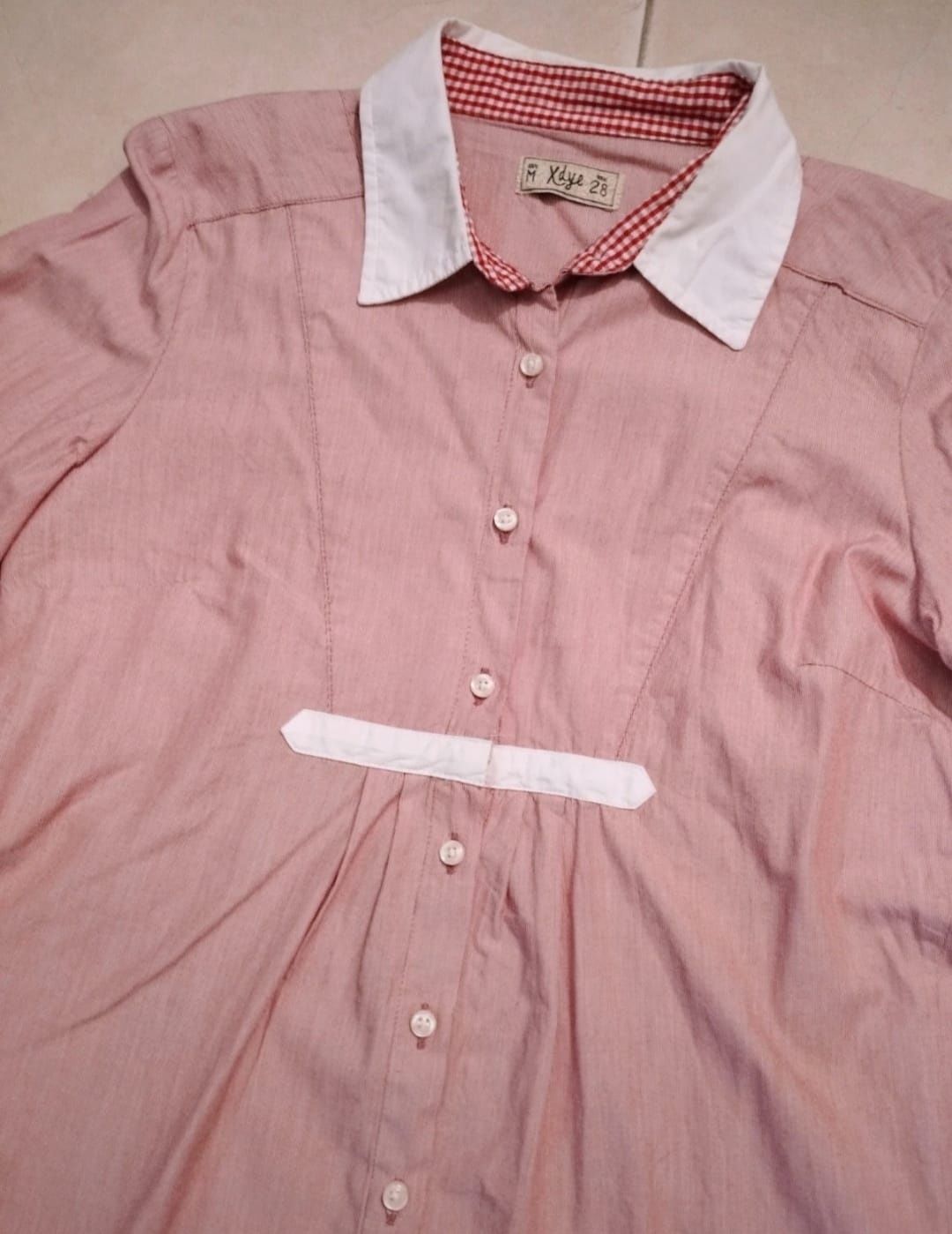 Camisa vermelha Stradivarius