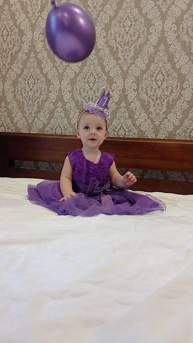 Сукня святкова для дівчинки 1-2 роки. Платье на 1 год