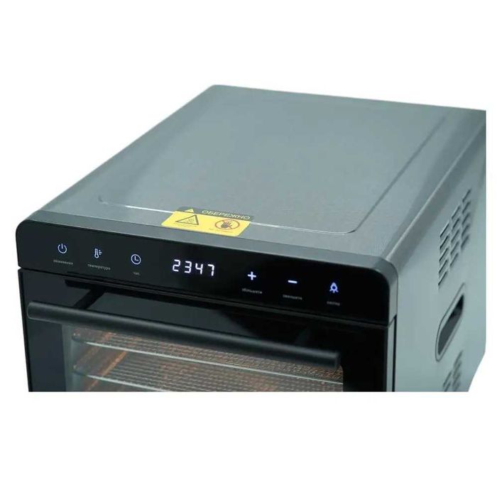 Дегідратор професійний Tekhniko DH-06D-BK (6 лотків), чорний