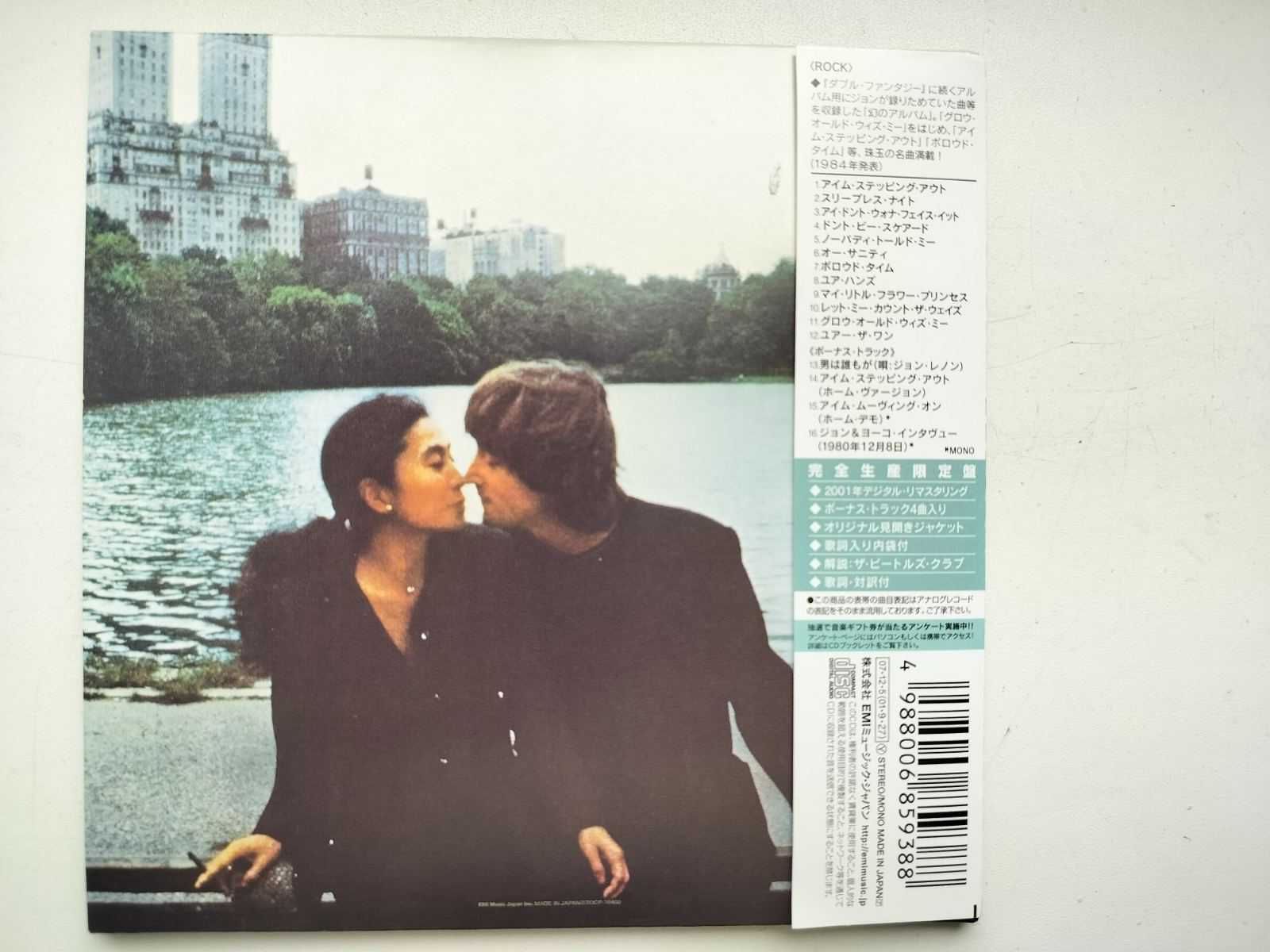 John Lennon & Yoko Ono ‎– Milk And Honey cd фирменное издание