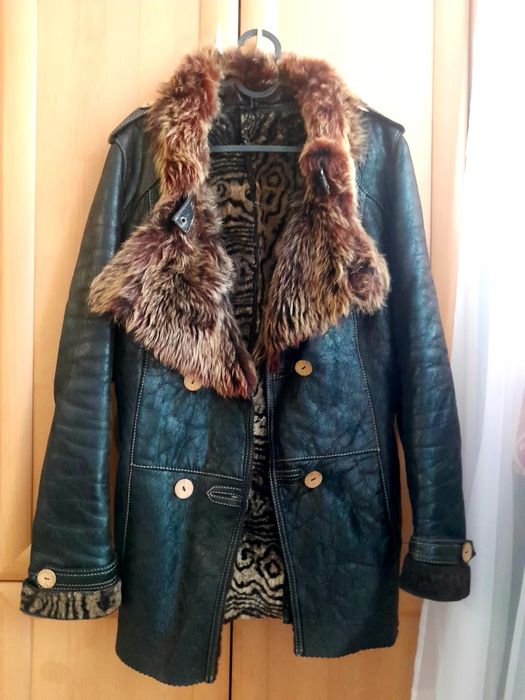 Kurtka skórzana damska