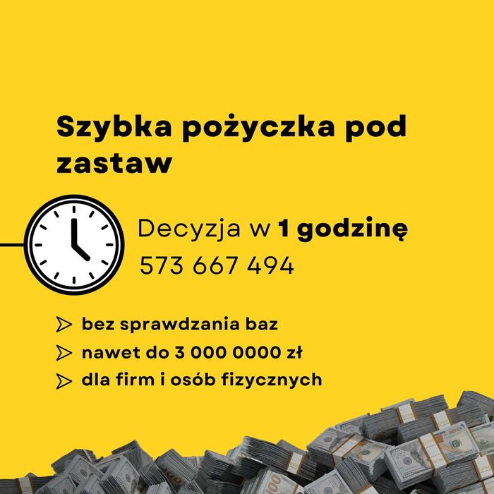 Pożyczka pod zastaw nieruchomości - bez BIK, szybko i bezpiecznie
